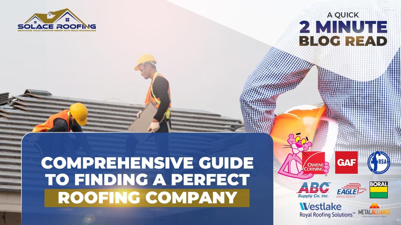 Comprehensive Guide To Finding The Perfect Roofing Company
