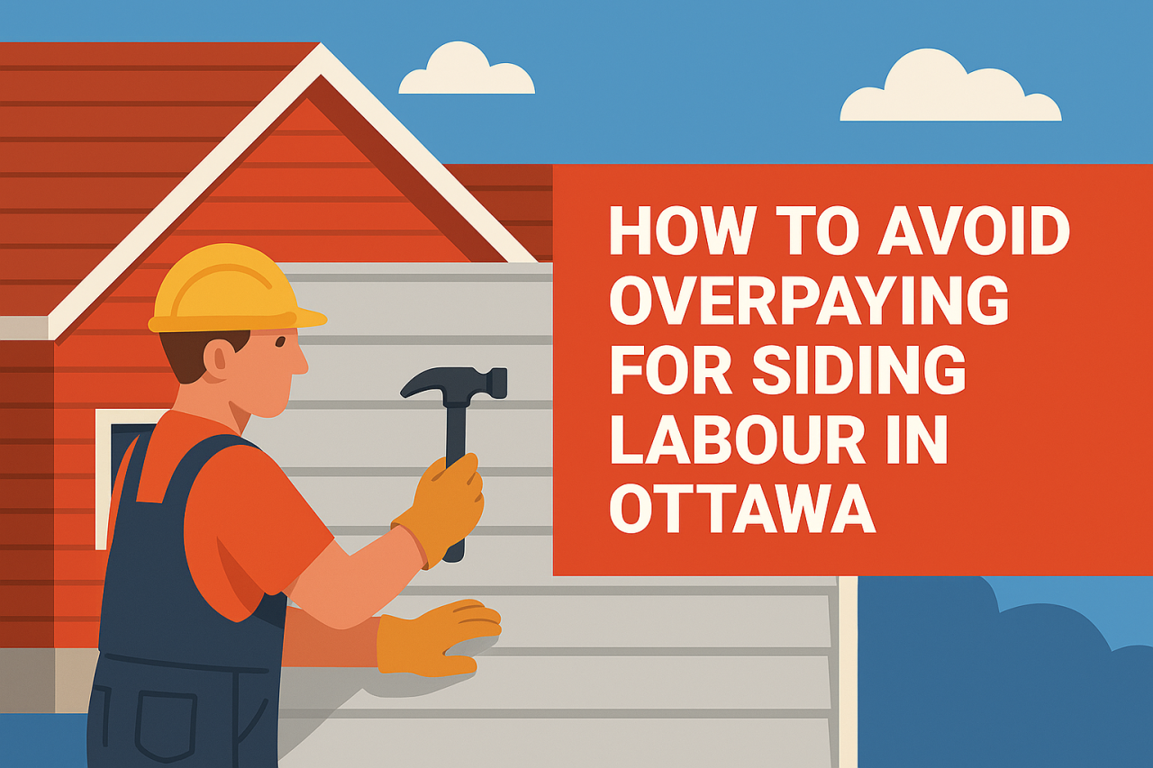 How to Avoid Overpaying for Siding Labour in Ottawa | Expert 2025 Guide