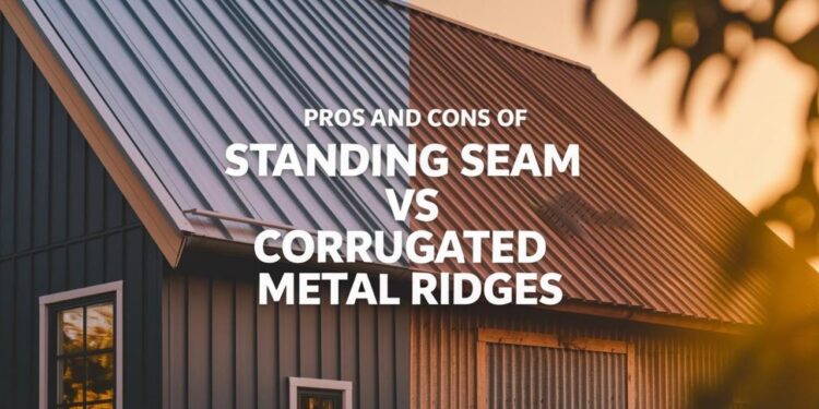 Pros and Cons of Standing Seam vs Corrugated Metal Roof - WillyHomes