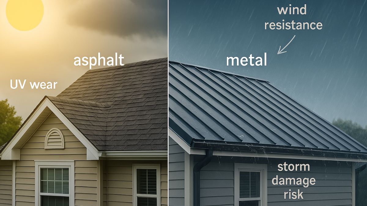 Metal and Asphalt Roofs | JTC Roofing